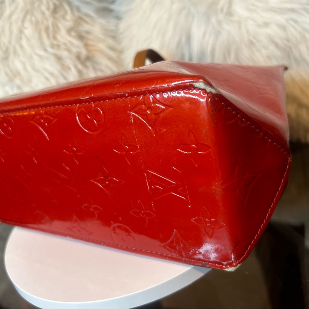 LOUIS VUITTON Vernis Red Reade PM M91088 used - Picture 5 of 16